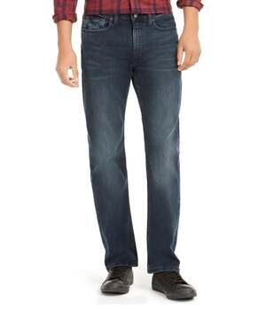 Levi's Men's 514 Straight Fit Flex Jeans in Dark Wash W44 L30